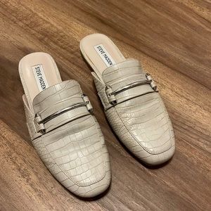 Steve Madden Snake Skin Mules